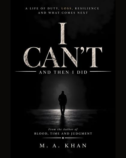 I Can't, a novel by M. A. Khan